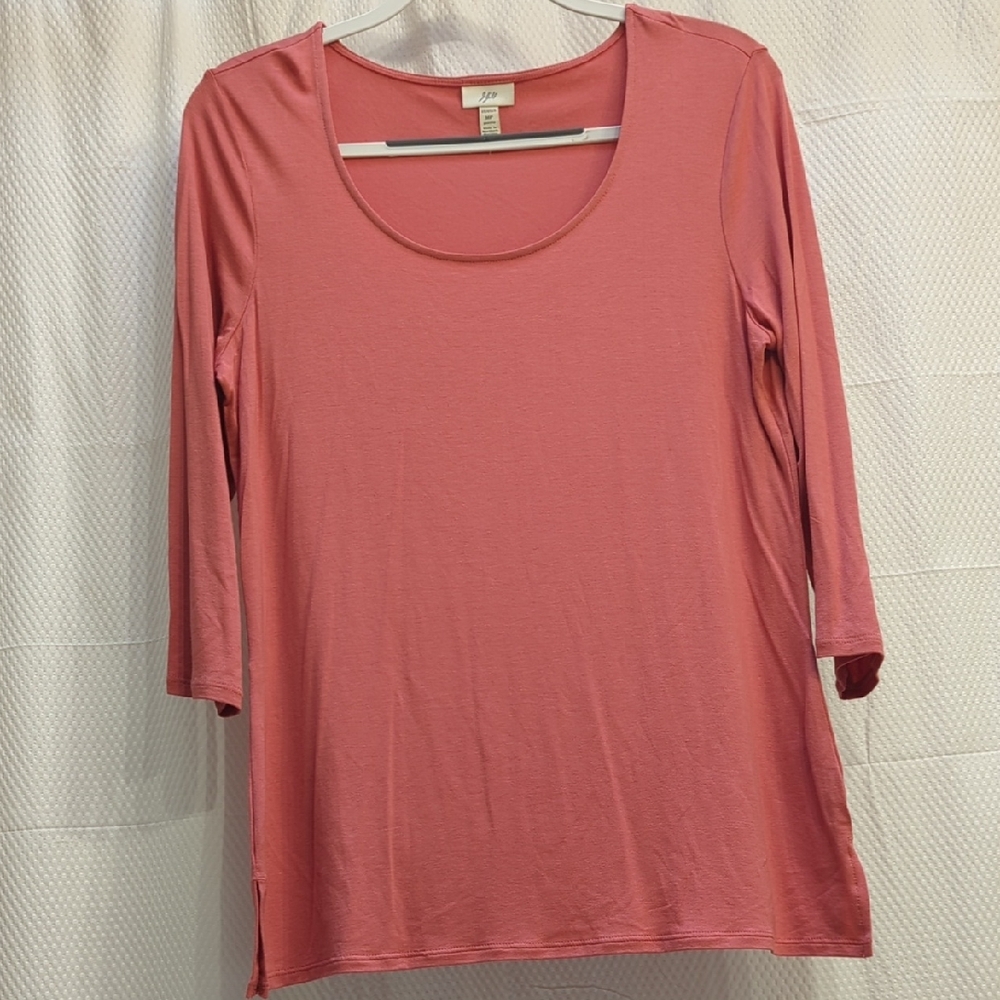 J. Jill Coral Rayon Top